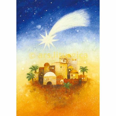 Das ist unser offizieller account. Weihnachtskarte - Stern über Betlehem | Segensreich ...