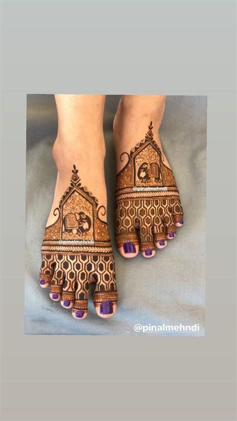 150 Simple Mehndi Designs For Feet That Will Mesmerise All Indian