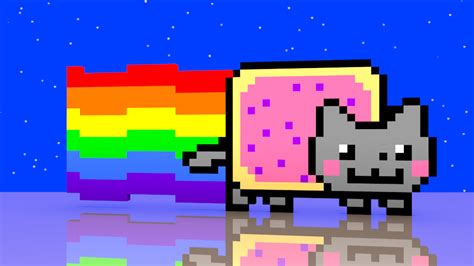 9 Awesome Nyan Cat 3d Model Xanderia Mockup