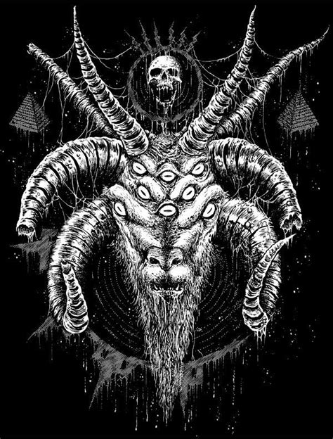 Skullgrind Satanic Art Evil Art Occult Art