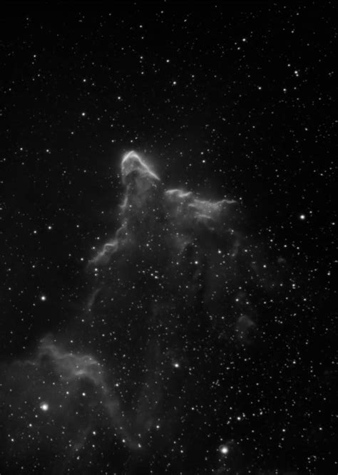 Ic 63 Ghost Nebula In Ha 7 Uur Belicht Op 3 En 4 Nov 2018 Almere Haven