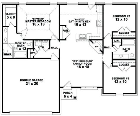 3 Bed House Plans South Africa Inspirational One Story House Plans