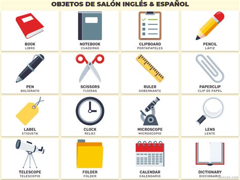 18 30 Articulos Escolares En Ingles Y Espaã±ol The Latest Sado