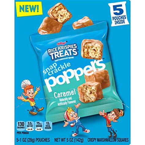 Kelloggs Rice Krispies Treats Snap Crackle Poppers Crispy