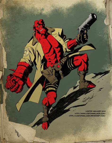 Hellboy Colors By Lostonwallace On Deviantart