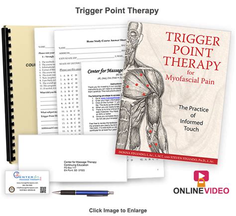 Trigger Point Therapy Massage Home Study Online Course