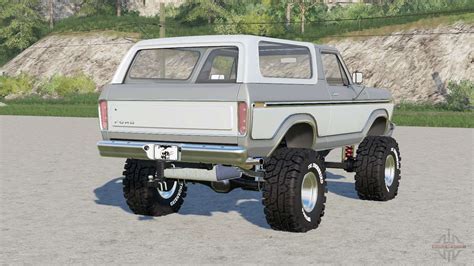 Ford Bronco Custom Wagon U Gehoben F R Farming Simulator