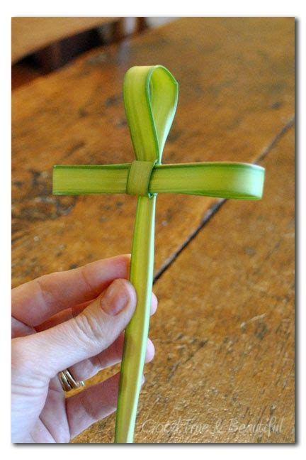 How To Make A Cross From A Palm Branch Palm Sunday Palm Branch