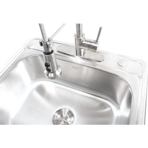 Find ideas and inspiration for top mount sink to add to your own home. 25 Inch Top-Mount / Drop-In Stainless Steel Kitchen Island ...