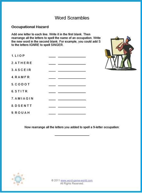 Grade 4 English Worksheets Jumbled Words Answers Math Worksheets Pdf
