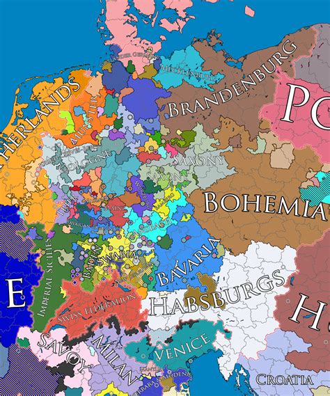 How Accurate Is The Map Layout Of Eu4 From The Start Of