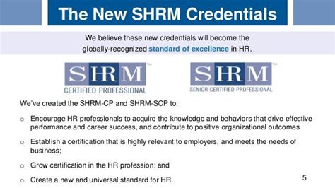 Shrm Hr Competency Model And New Certifications