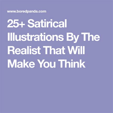 The Text Reads 25 Artificial Illustrations By The Realist That Will Make You Think