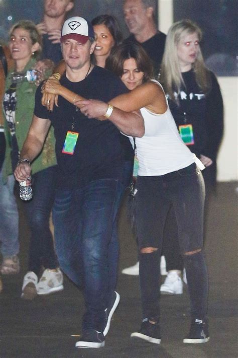 By carolyn robertson posted in celebrities matt damon and his wife luciana exchanged i dos for the second time this weekend, in front of their four daughters as well as a. Matt Damon and wife Luciana Barroso share sweet PDA at ...