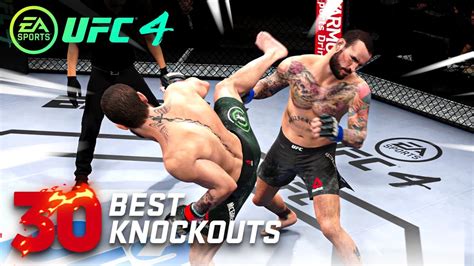 Ea Sports Ufc 4 Top 30 Best Knockouts In The Game 2 Youtube