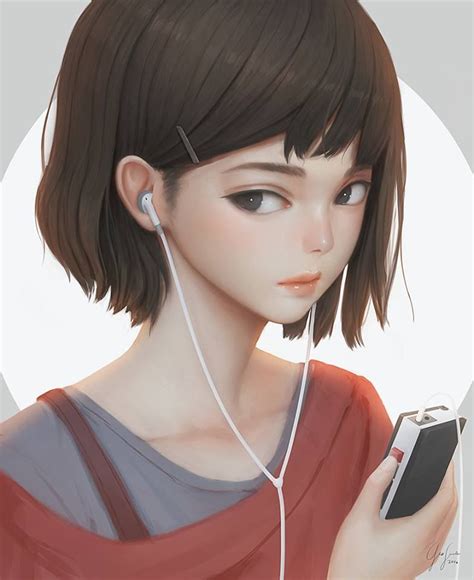 Facebook Digital Art Girl Anime Art Girl Painting Of Girl