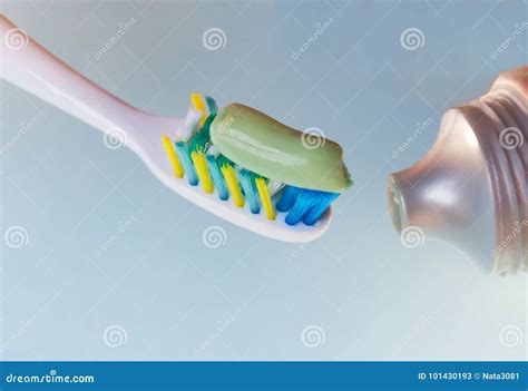 Two Toothbrushes Morning Hygiene The Concept Of A Married Couple Stock Image Image Of Paste