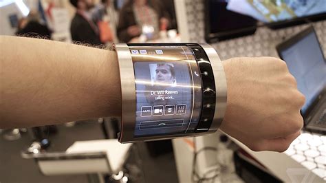 Flexenable Has Created A Screen You Can Wrap Around Your Wrist