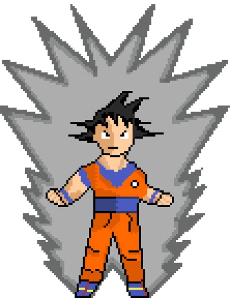 Artstation Goku Pixel Art