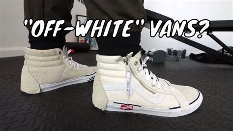 OFF WHITE VANS ON FEET REVIEW My Vans Sneaker Collection YouTube
