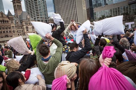 Toronto Pillow Fight Officially Cancelled After 13 Years