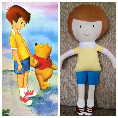 Christopher Robin Doll Pooh Kids Plush Doll Great T For