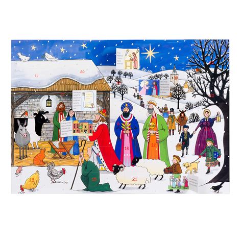 Buy Alison Gardiner Traditional Advent Jesus Is Born Large With