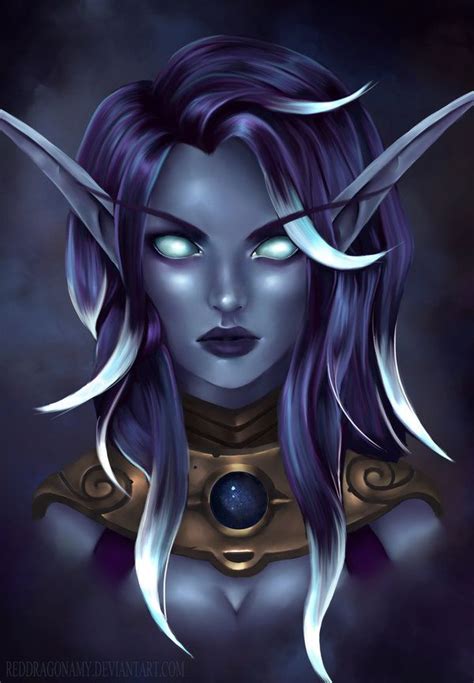 Void Elf By Reddragonamy World Of Warcraft Warcraft Art Elves Fantasy