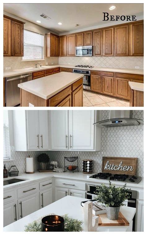 Inspiring Kitchen Makeovers Before And After Nesting With Grace