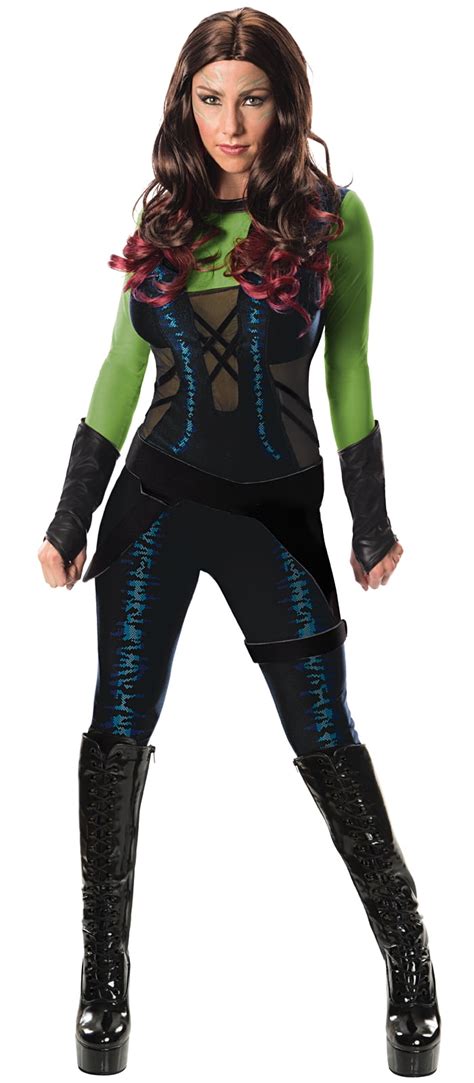 Guardians Of The Galaxy Womens Gamora Costume Gotg Small