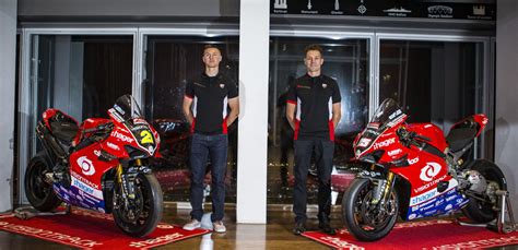 British Superbike Visiontrack Ducati Team Introduced In London