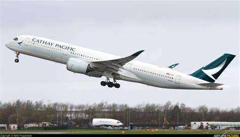 B Lrm Cathay Pacific Airbus A350 900 At Manchester Photo Id 1177771