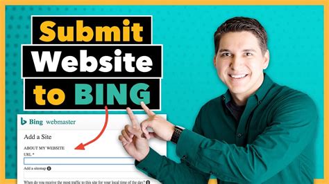 How To Add Website To Bing Search Engine Submit Site To Bing