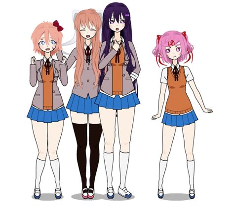 Kisekae Ddlc Girls Export Update By Themagicaldino On Deviantart