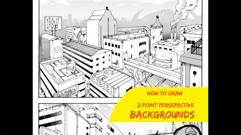 How To Draw Manga Backgrounds Shonen Ep 2 Youtube