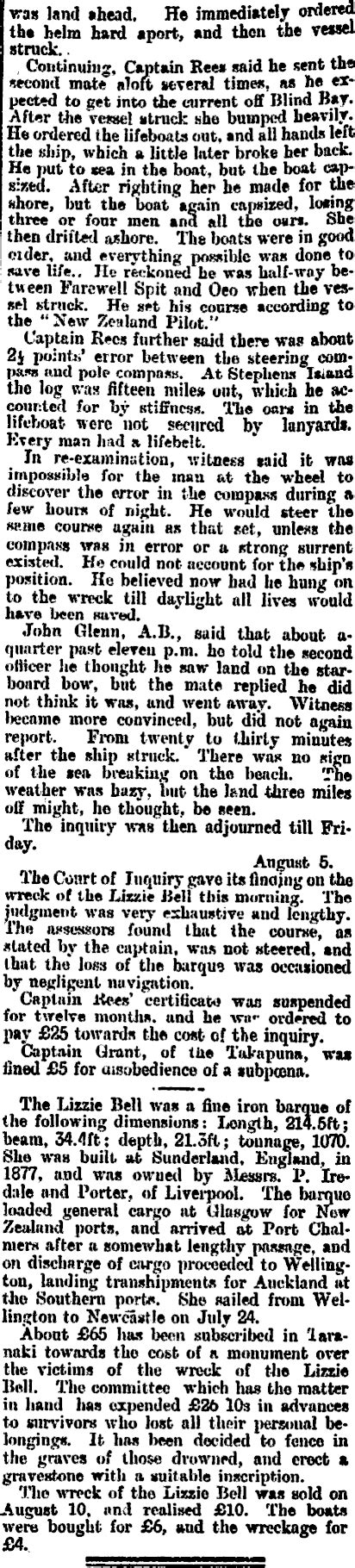 Papers Past Newspapers New Zealand Herald 16 August 1901 The