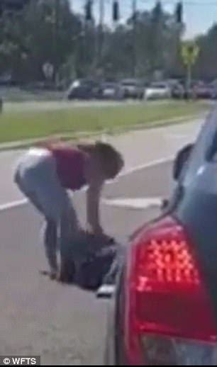 Florida Woman And Stepmom Beat Female Driver Unconscious Daily Mail