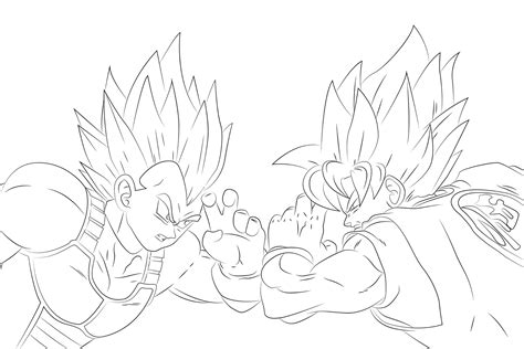Son goku's parents decided to send the child to earth to conquer it and kill the people living there. Goku Vs Vegeta Drawing at GetDrawings | Free download
