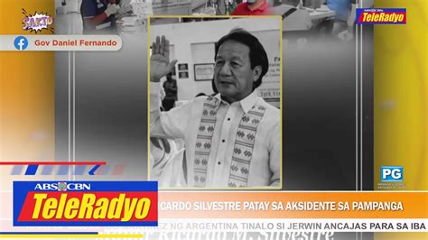 Marilao Bulacan Mayor Ricardo Silvestre Patay Sa Aksidente Sa Pampanga