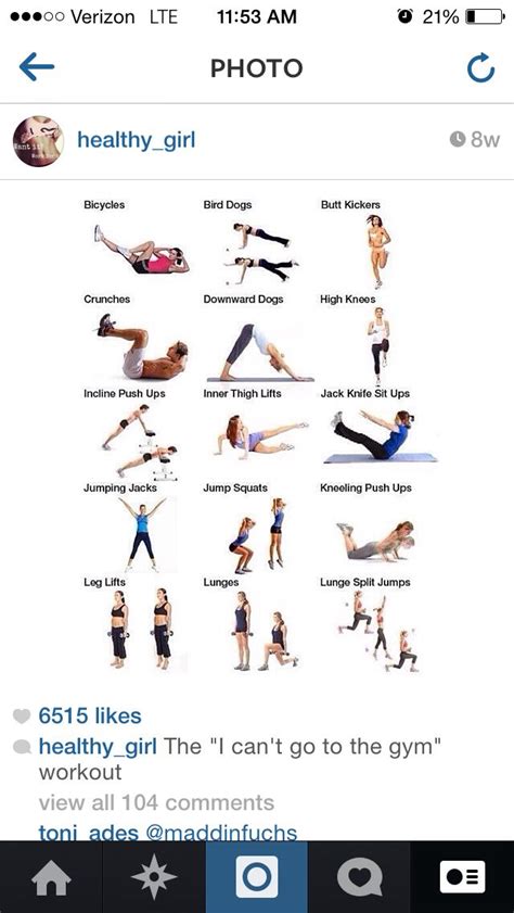 If you're looking for a 10 minute workout, we've got 10 of them for you right here. Pin by Nicole The Mystic on fitness | 10 week workout, 10 ...