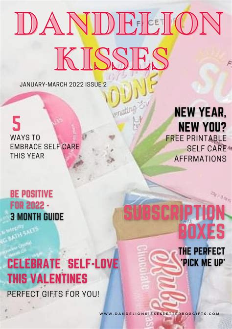 Dandelion Kisses Letterbox Ts Issue 2 By Dandelionkissesofficial
