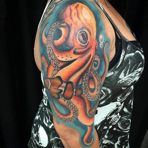 52 Octopus Tattoos For Women