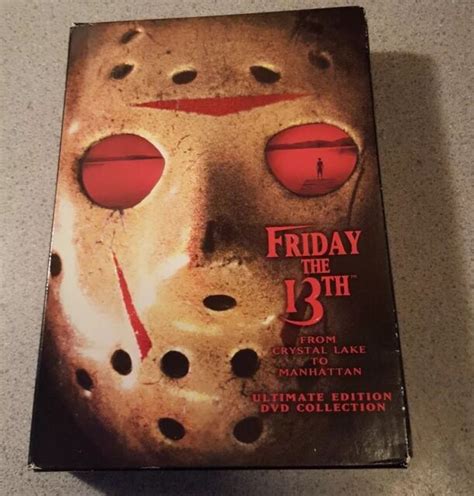 Friday The 13th The Ultimate Collection Dvd 2012 8 Disc Set For