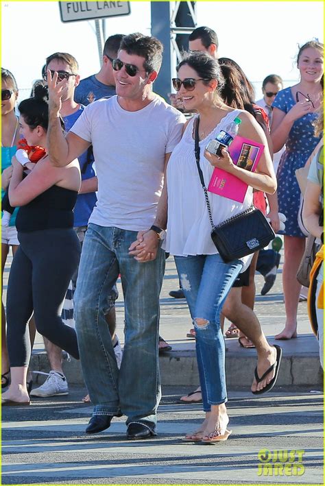 simon cowell and pregnant lauren silverman weekend lovers photo 2963052 pregnant celebrities