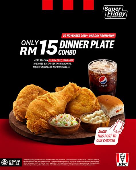 Kfc Dinner Plate Price Malaysia 2019 Rambut Merahku
