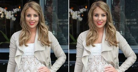 Lydia Bright Flaunts Flat Tummy In See Through Lace Number Ok Magazine