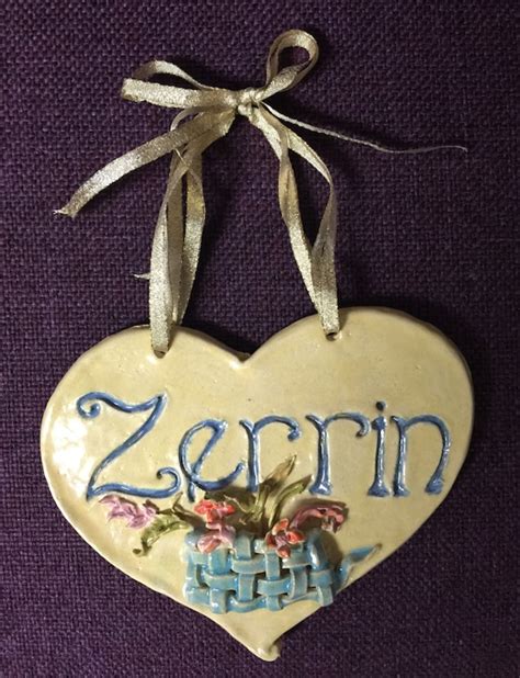 Custom Ceramic Name Plaques