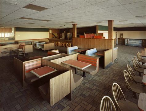 Abandoned 80s Style Burger King Restaurant Governors Island New York