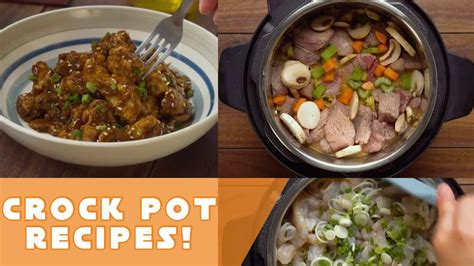 Crock Pot Recipes Youtube