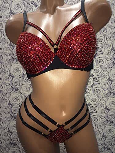 Womens Sexy Set In Sequins Exotic Dancewear Sexy Dress